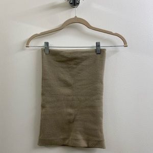 Tibi Compact Stretch Cashmere Tube Top